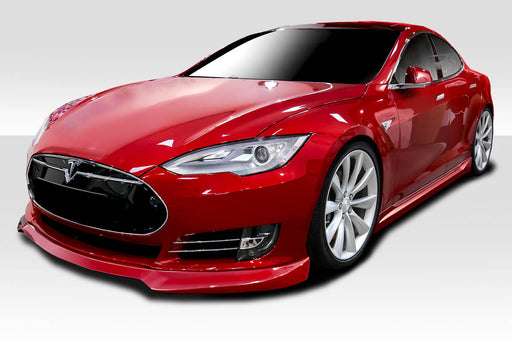 2012-2016.5 Tesla Model S Duraflex UTech Kit - 4 Piece - Includes UTech Front Lip Spoiler (113550) UTech Side Skirts (113552) UTech Rear Diffuser (113554)