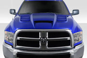 2010-2018 Dodge Ram 2500 Duraflex Viper Look Hood - 1 Piece