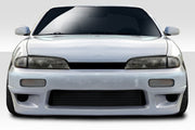 1995-1996 Nissan 240SX S14 Duraflex RBS V1 Kit - 9 Piece - Includes RBS V1 Front Bumper (113854) RBS V1 Side Skirts (113855) RBS V1 Rear Bumper (113856) RBS V1 Front Fenders (113857) RBS V1 Rear Fenders (113858) RBS Wing (112369)