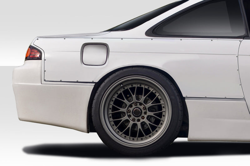1995-1996 Nissan 240SX S14 Duraflex RBS V1 Kit - 8 Piece - Includes RBS V1 Front Bumper (113854) RBS V1 Side Skirts (113855) RBS V1 Rear Bumper (113856) RBS V1 Front Fenders (113857) RBS V1 Rear Fenders (113858)
