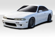 1995-1996 Nissan 240SX S14 Duraflex RBS V1 Kit - 4 Piece - Includes RBS V1 Front Bumper (113854) RBS V1 Side Skirts (113855) RBS V1 Rear Bumper (113856)