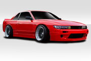1989-1994 Nissan Silvia S13 2dr RBS Wide Body Kit - 8 Piece - Includes RBS V1 Front Bumper (113864) RBS V1 Side Skirts (113865) RBS V1 Rear Bumper (113866) RBS V1 Front Fenders (113867) RBS V1 Rear Fenders (113868)