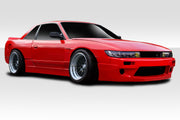 1989-1994 Nissan Silvia S13 2dr RBS Wide Body Kit - 9 Piece - Includes RBS V1 Front Bumper (113864) RBS V1 Side Skirts (113865) RBS V1 Rear Bumper (113866) RBS V1 Front Fenders (113867) RBS V1 Rear Fenders (113868) RBS Wing Spoiler (112058)
