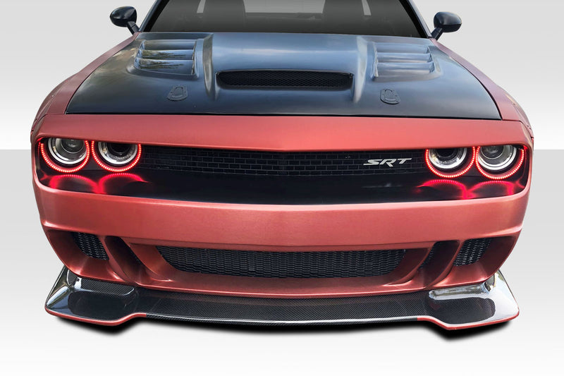 2015-2023 Dodge Challenger Duraflex Circuit Body Kit - 7 Pieces - Includes Circuit Front Bumper (113891) Circuit Front Lip (113892) Circuit Side Splitter (113894) Circuit Rear Diffuser (113897)
