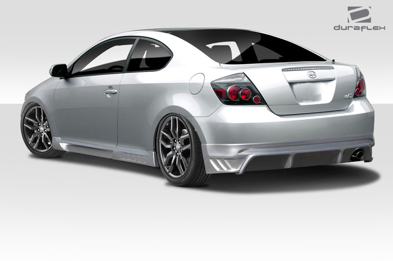 2005-2010 Scion TC Duraflex Racer Body Kit - 4 Piece - Includes Racer Front Lip (113901) Racer Side Skirts (113902) Racer Rear Lip (113903)