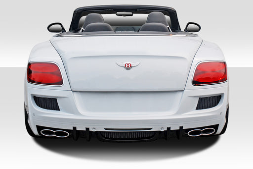 2012-2017 Bentley Continental GT Duraflex Eros Version 1 Rear Bumper - 1 Piece