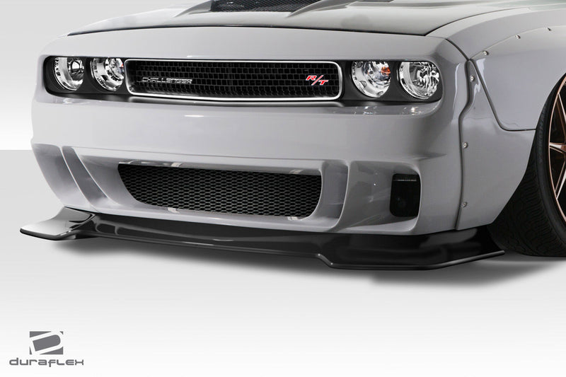 2008-2014 Dodge Challenger Duraflex Circuit Body Kit - 7 Pieces - Includes Circuit Front Bumper (113916) Circuit Front Lip (113892) Circuit Side Splitter (113894) Circuit Rear Diffuser (113981)