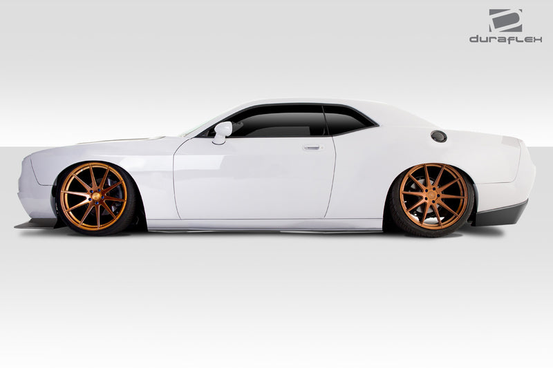 2015-2023 Dodge Challenger Duraflex Circuit Body Kit - 7 Pieces - Includes Circuit Front Bumper (113891) Circuit Front Lip (113892) Circuit Side Splitter (113894) Circuit Rear Diffuser (113897)