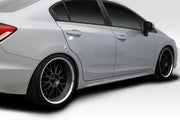 2012-2015 Honda Civic 4DR Duraflex RR Side Skirts - 2 Piece