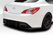 2010-2016 Hyundai Genesis Coupe Duraflex Speedster Rear Diffuser - 1 Piece