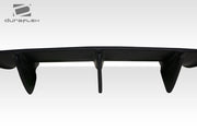 2008-2011 Mercedes C Class / C63 W204 Duraflex Super Fin Rear Diffuser - 1 Piece ( fits AMG Bumper only )