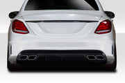 2015-2021 Mercedes C Class W205 Duraflex C63 Look Rear Diffuser - 1 Piece ( For AMG Bumper only) (S)