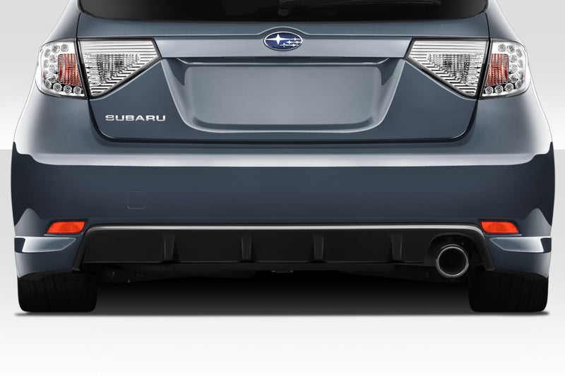 2008-2010 Subaru Impreza WRX HB Duraflex Backstop Rear Diffuser - 1 Piece