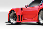 1993-1997 Mazda RX-7 Duraflex Bossen Wide Body Front Fenders - 2 Piece