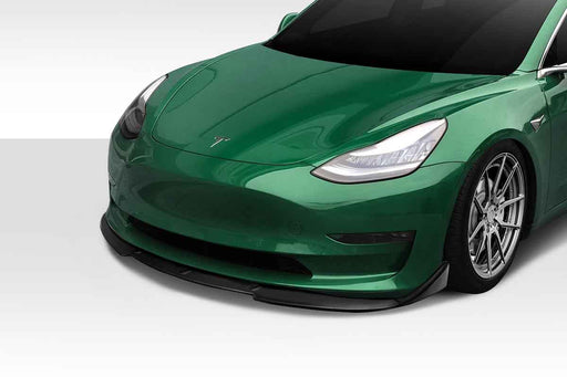 Universal Duraflex Adjustable Front Splitter - 3 Piece