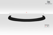 Universal Duraflex Type 3 Front Lip Splitter - 1 Piece