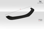 Universal Duraflex Type 5 Front Lip Splitter - 1 Piece