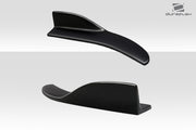 Universal Duraflex Front / Rear Type 2 Winglet Splitters - 2 Piece