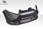 2014-2019 Ford Fiesta Duraflex RS Look Front Bumper - 1 Piece