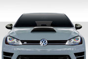 Universal Ram Air Type 3 Hood Scoop - 1 Piece
