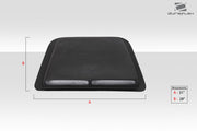 Universal Duraflex MPR 6 Hood Scoop - 1 Piece