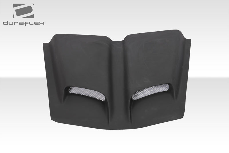 Universal Duraflex Feed Dual Ram Air Hood Scoop - 1 Piece