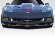 2005-2013 Chevrolet Corvette C6 Duraflex ZR Front Lip Splitter - 3 Piece ( Base Model)