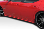2006-2010 Dodge Charger Duraflex Markham Body Kit - 4 Piece - Includes Markham Front Bumper (114645) Markham Rear Bumper (114646) Markham Side Skirts (114647)