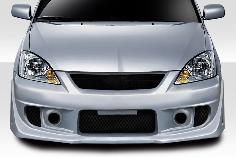 2004-2007 Mitsubishi Lancer Duraflex Trackstar Body Kit - 4 Piece - Includes Trackstar Front Bumper (114667) Trackstar Rear Bumper (114668) Trackstar Side Skirts (114665)
