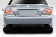 2004-2007 Mitsubishi Lancer Duraflex Trackstar Body Kit - 4 Piece - Includes Trackstar Front Bumper (114667) Trackstar Rear Bumper (114668) Trackstar Side Skirts (114665)