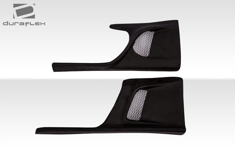 2015-2023 Ford Mustang Duraflex KT Style Side Skirt Rocker Panels Add-Ons - 4 Piece