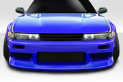 1989-1994 Nissan Silvia S13 Duraflex M-1 Sport V2 Front Bumper Cover - 1 Piece
