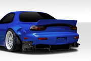 1993-1997 Mazda RX-7 Duraflex TKO Boss Wide Body Rear Diffuser - 9 Piece