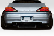 1999-2002 Nissan Silvia S15 Duraflex TKO RBS Wide Body Rear Diffuser - 7 Piece