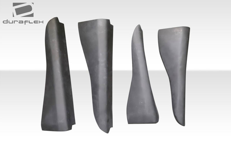 2003-2007 Infiniti G Coupe G35 Duraflex Vader Side Skirts Rocker Panels Add Ons Spat Extensions - 4 Piece