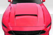 2018-2023 Ford Mustang Duraflex CVX Hood - 1 Piece