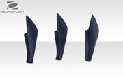 2013-2020 Scion FR-S Toyota 86 Subaru BRZ Duraflex GT500 V3 Rear Bumper Canards - 6 Piece