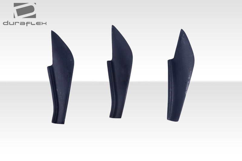 2013-2020 Scion FR-S Toyota 86 Subaru BRZ Duraflex GT500 V3 Rear Bumper Canards - 6 Piece