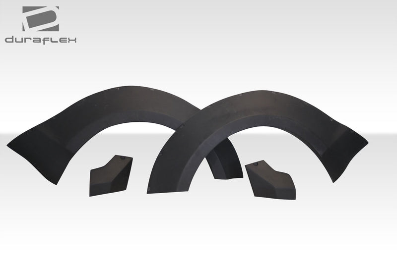 2018-2023 Ford Mustang Duraflex Grid Wide Body Front Fender Flares - 4 Piece