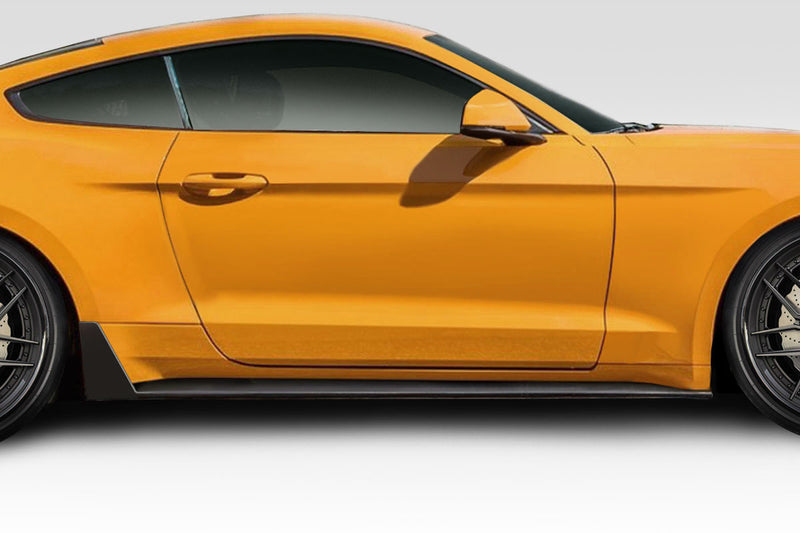 2018-2023 Ford Mustang Duraflex Grid Body Kit - 4 piece - Includes Grid Front Bumper (115000) Grid Side Skirts (115004) Grid Rear Diffuser (115003)
