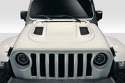 2018-2025 Jeep Wrangler JL Gladiator JT Duraflex MPR Hood - 1 Piece