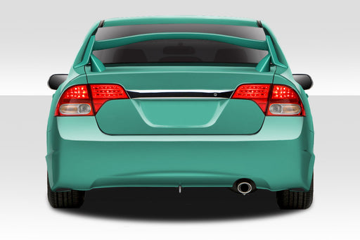 2006-2015 Honda Civic 4DR Duraflex Type R Look Rear Wing Spoiler - 1 Piece