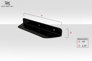 Universal 80" Duraflex VRX V2 Short Wing Complete Kit - 9 Piece Includes VRX Air Foil Blade (114477) VRX Wing Stands (113242) VRX V2 End Caps (113246) VRX Hardware Kit (115111)