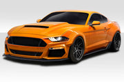 2018-2023 Ford Mustang Duraflex Grid Wide Body Kit - 12 piece - Includes Grid Front Bumper (115000) Grid Side Skirts (115004) Grid Rear Diffuser (115003) Grid Front Fender Flares (114997) Grid Rear Fender Flares (112567)