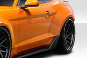 2018-2023 Ford Mustang Duraflex Grid Wide Body Kit - 15 piece - Includes Grid Front Bumper (115000) Grid Side Skirts (115004) Grid Rear Diffuser (115003) Grid Front Fender Flares (114997) Grid Rear Fender Flares (112567)  Grid Wing Spoiler (112568)