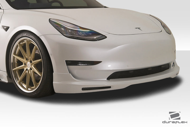 2018-2023 Tesla Model 3 Duraflex GT Concept Body Kit - 4 Piece - Includes GT Concept Front Lip (115465) GT Concept Rear Diffuser (115467) GT Concept Side Skirts (115469)
