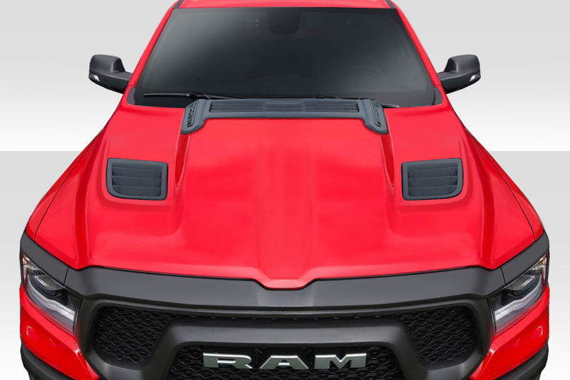 2019-2025 Dodge Ram Duraflex Rebel Mopar Look Hood - 1 Piece