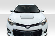 2014-2016 Toyota Corolla Duraflex Circuit Hood - 1 Piece