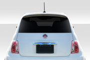 2012-2019 Fiat 500 Duraflex Abarth Look Roof Wing Spoiler - 1 Piece