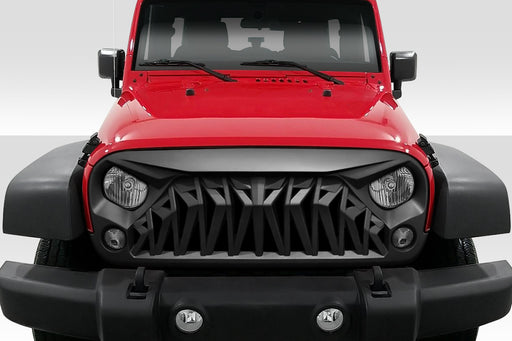 2007-2018 Jeep Wrangler JK Duraflex Monster Grille - 1 Piece